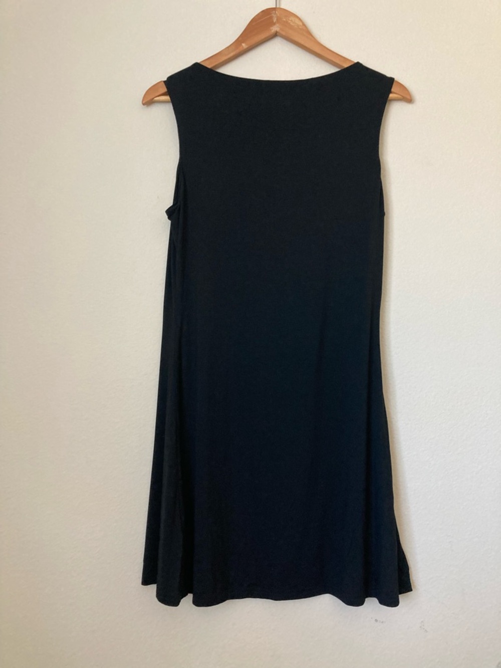 Princess Polly Classic Black Sleeveless A-Line Dress | New without Tags - Picture 5 of 6